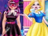 Princesas e Monster High trocar roupas