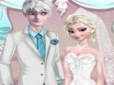 Elsa e Jack decorar casamento