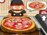 Atender na pizzaria