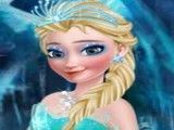 Limpeza de pele princesa Elsa