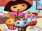 Decorar cupcakes da Dora