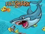 Tubarão comer peixes